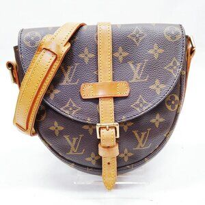 Authentic Louis Vuitton Chantilly PM Brown Monogram Shoulder Bag mn617-121425